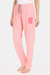 Rosaline Bloom Fest Knit Cotton Pyjama (Pack of 2) - Black Pink — thumbnail 2